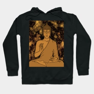 Metal Golden Buddha Hoodie